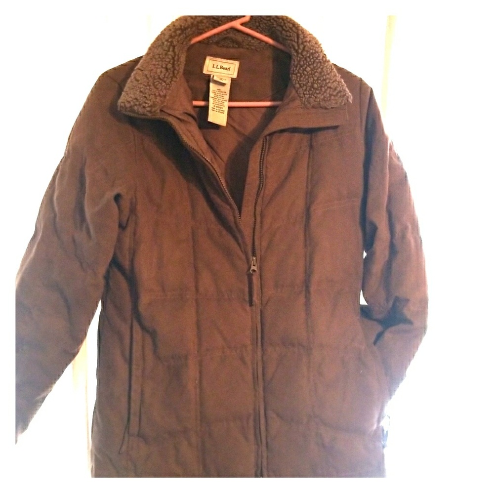 LL bean goose down jacket